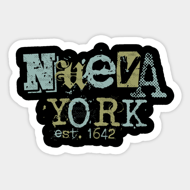 Nueva York 1642 7.0 Sticker by 2 souls